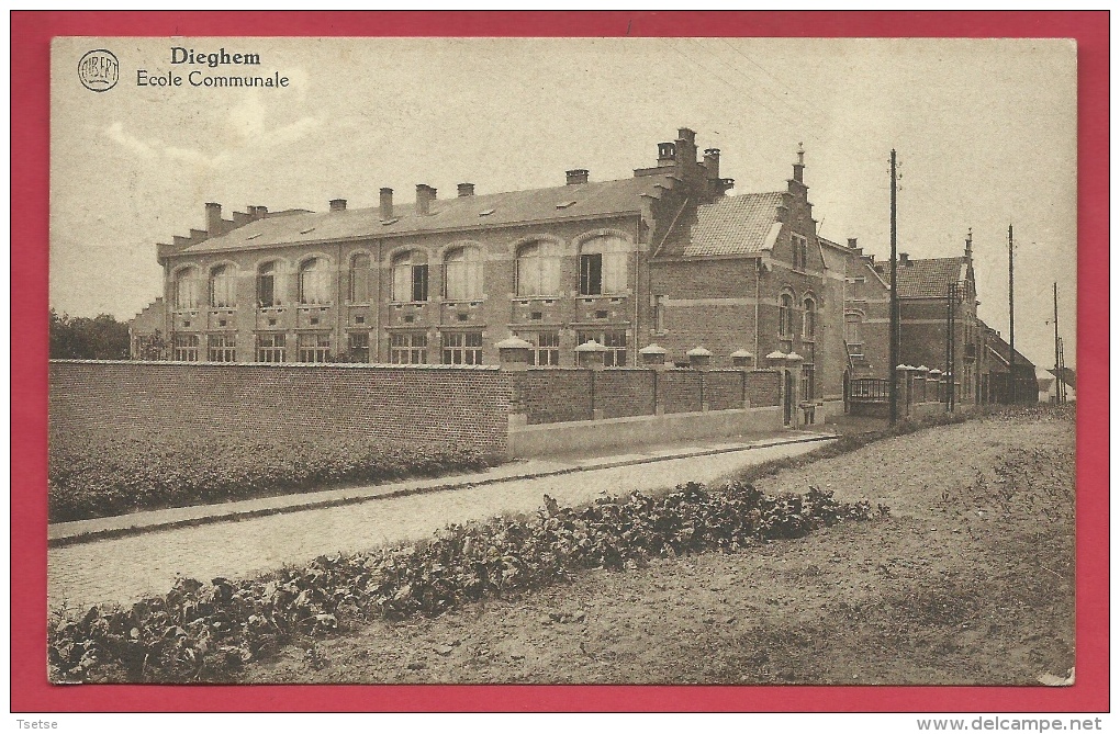 Diegem - Ecole Communale - 1929 ( Verso Zien ) - Diegem