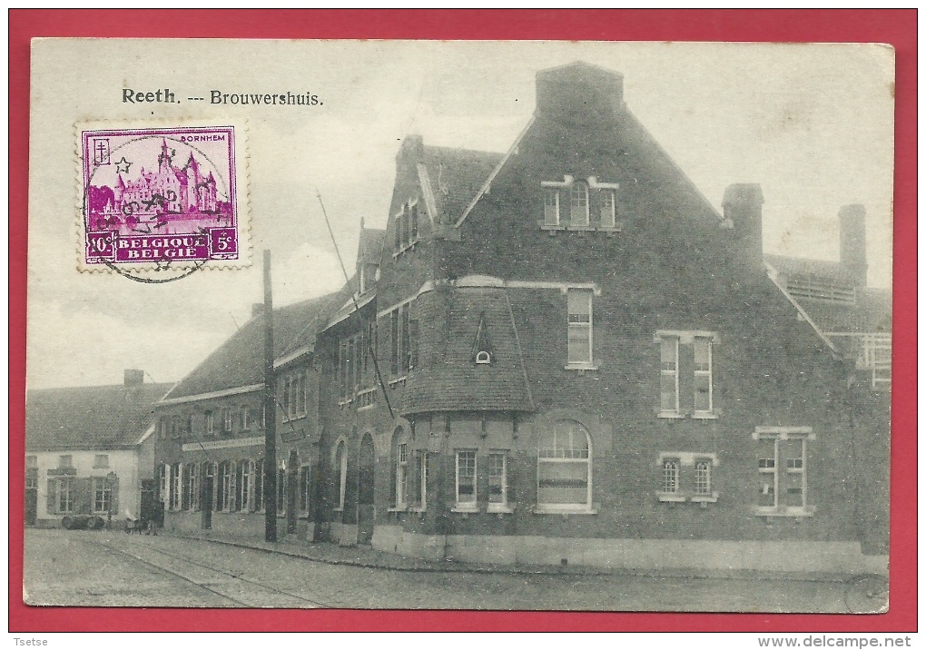 Reet - Brouwershuis -  1930 ( Verso Zien ) - Rumst