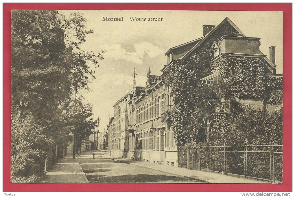 Mortsel - Wouw Straat ( Verso Zien ) - Mortsel