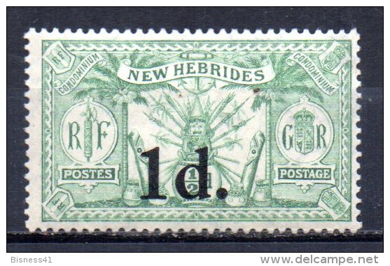 5/ Nouvelles Hebrides :  N° 77 Neuf X   , Cote : 6,00 € , Disperse Belle Collection ! - Unused Stamps