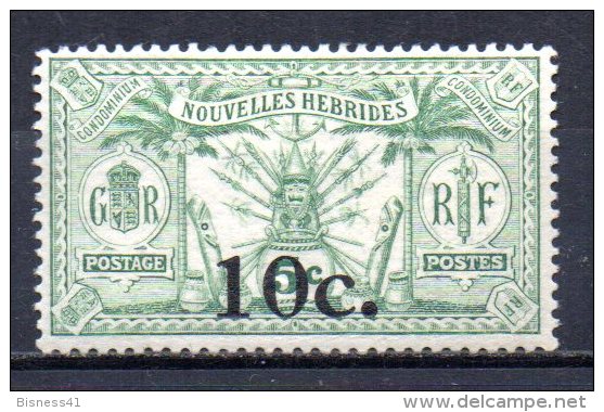 5/ Nouvelles Hebrides :  N° 73 Neuf X   , Cote : 3,30 € , Disperse Belle Collection ! - Ongebruikt