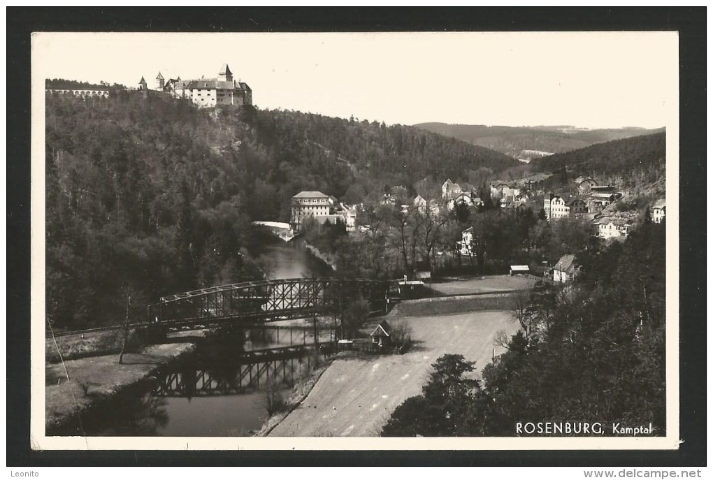 ROSENBURG Niederösterreich Schloss Kemptal 1956 - Rosenburg
