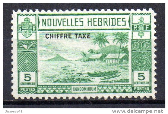 5/ Nouvelles Hebrides Taxe :  N° 11 Neuf X   , Cote : 7,00 € , Disperse Belle Collection ! - Segnatasse