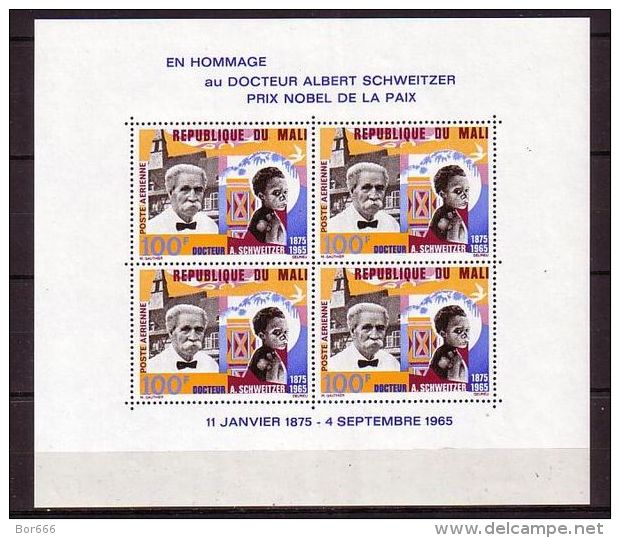 Mali - Albert Schweitzer / Child 1965 MNH - Mali (1959-...)