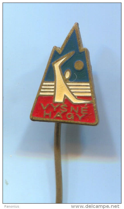 VOLLEYBALL Pallavolo - CSSR, Vintage Pin Badge, Enamel - Volleybal