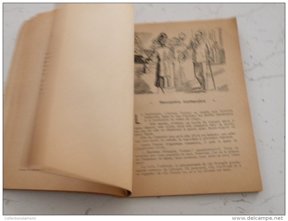 Martine Et Son Destin, Pierre Trun, Collection Lisette - Edit  De Montsouris - 95 Pages, 1945 - Bibliothèque De La Jeunesse