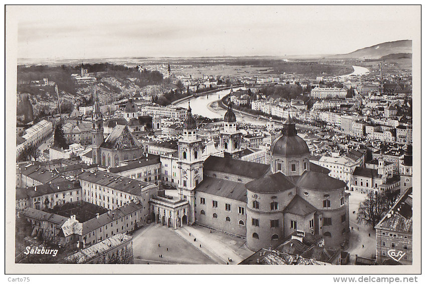 Autriche - Salzburg - Panorama - Cachet Restaurant Festung, Hohen - Salzburg Stadt