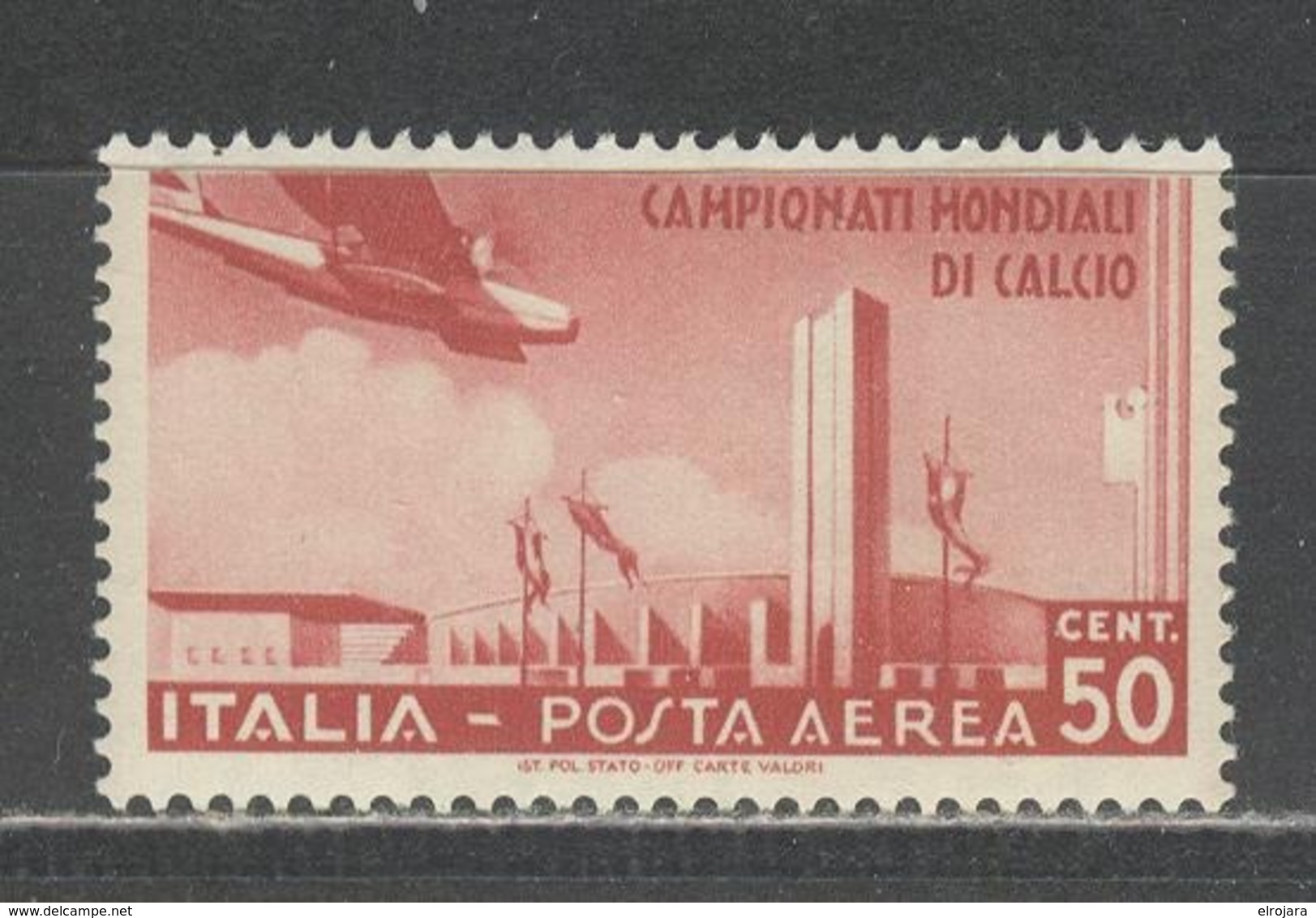 ITALY 2 Stamps Mint With Hinge - 1934 – Italien
