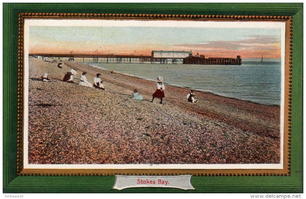 Postcard - Stokes Bay Pier, Hampshire. A - Portsmouth