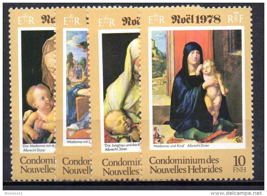 3/ Nouvelles Hebrides N°  541 à 544 Neuf  XX , Cote : 3,50 € , Disperse Trés Grosse Collection ! - Unused Stamps