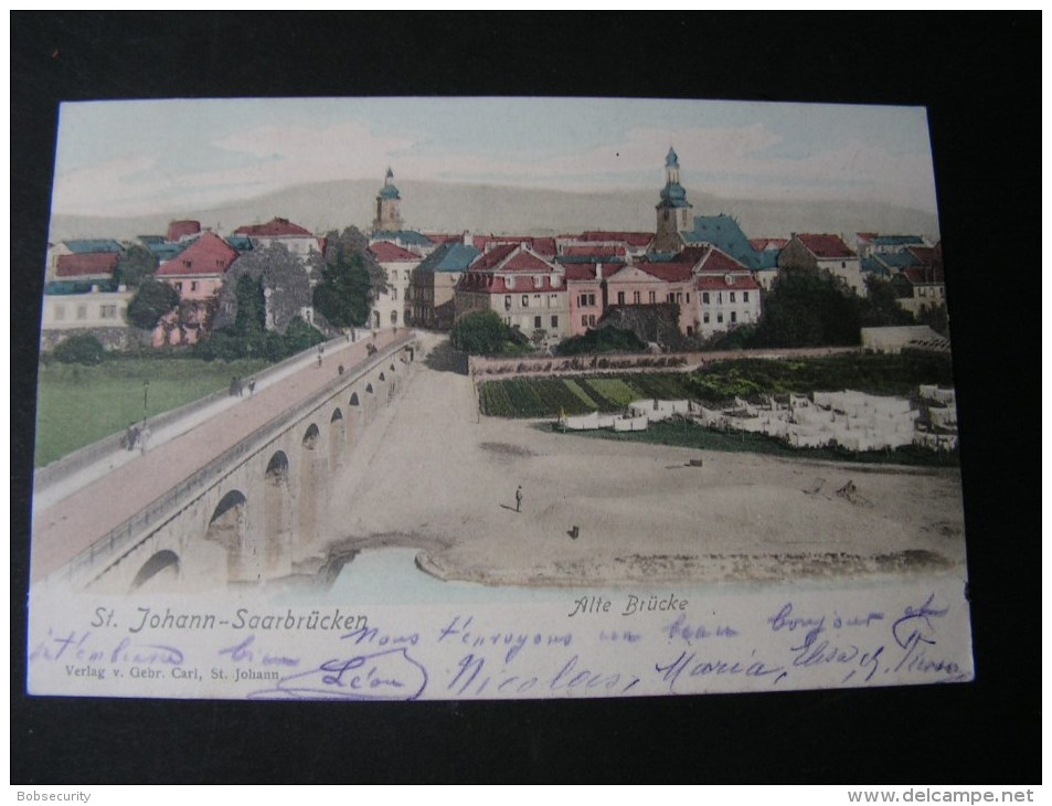 == Saarbrücken ,1913 - Saarbruecken