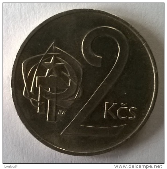 Monnaie - Tchécoslovaquie - 2 KORUN 1975 - Superbe - - Tchécoslovaquie