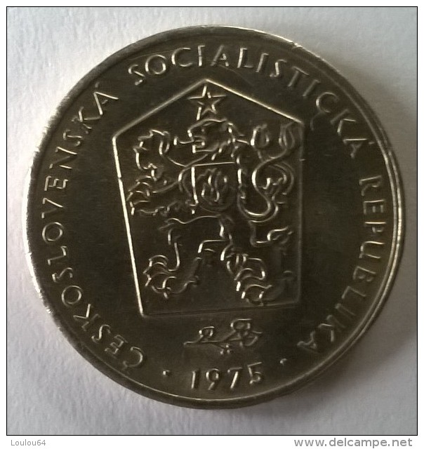 Monnaie - Tchécoslovaquie - 2 KORUN 1975 - Superbe - - Tchécoslovaquie