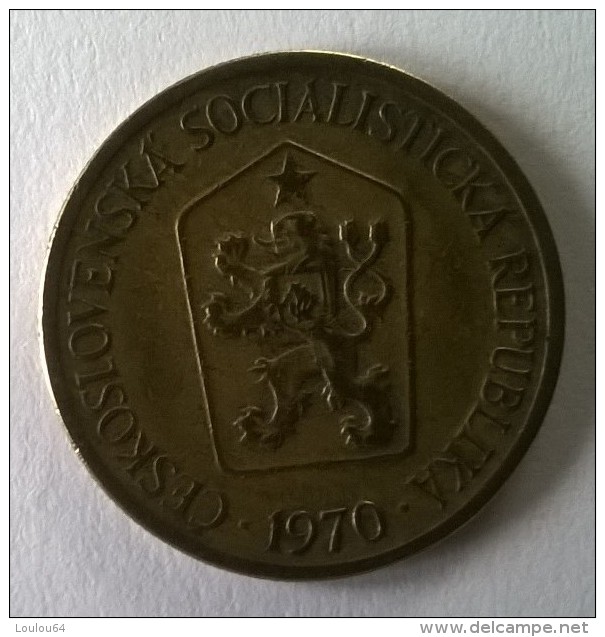 Monnaie - Tchécoslovaquie - 1 KORUN 1970 - - Tchécoslovaquie