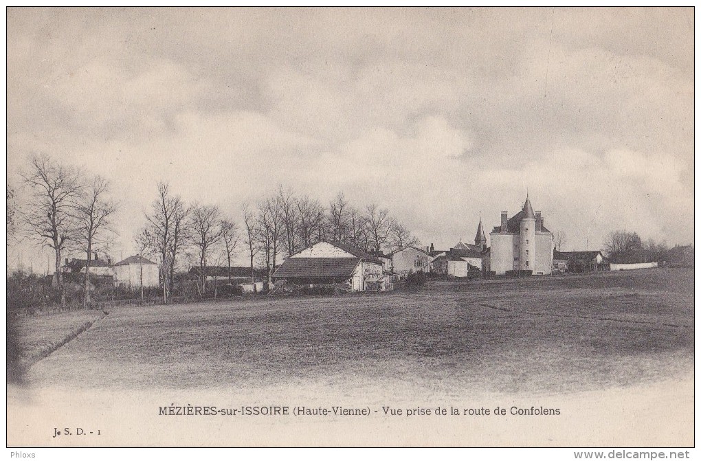 MEZIERES-sur-ISSOIRE/87/Vue Prise De La Route De Confolens/ Réf:C4083 - Meziere Sur Issoire