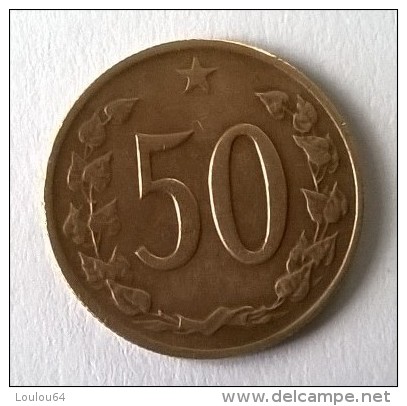 Monnaie - Tchécoslovaquie - 50 HALERU 1970 - - Tchécoslovaquie