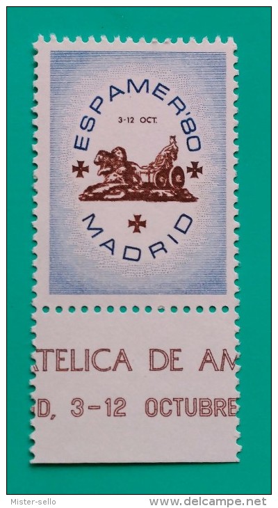 MADRID. CENICIENTA - VIÑETA. NUEVO - MNH ** - Fantasie Vignetten