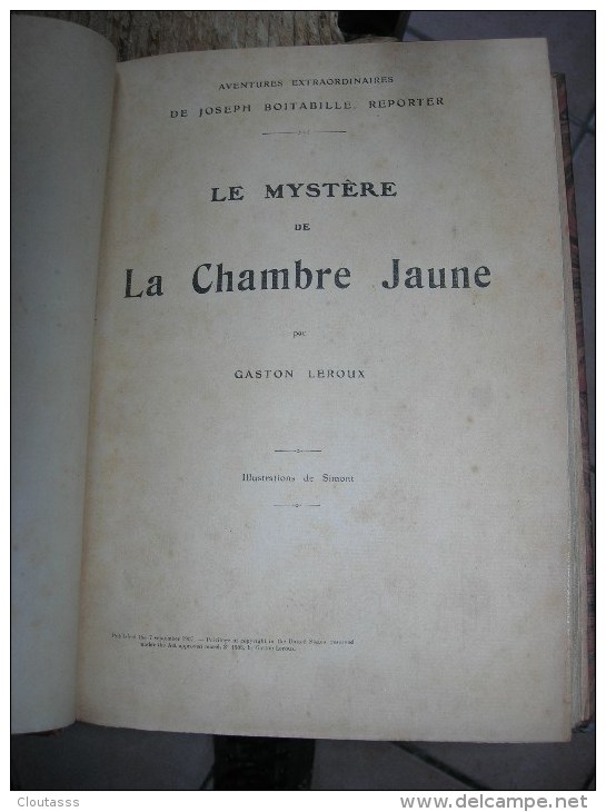 ROMANS ET NOUVELLES )  GASTON LEROUX  ANDRE COUVREUR ANATOLE FRANCE DETAILS CI DESSOUS - Otros & Sin Clasificación