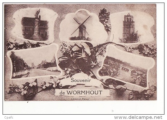 Souvenir De Wormhout , Multivue (rue,moulin,...) / Edition Patoor - Wormhout