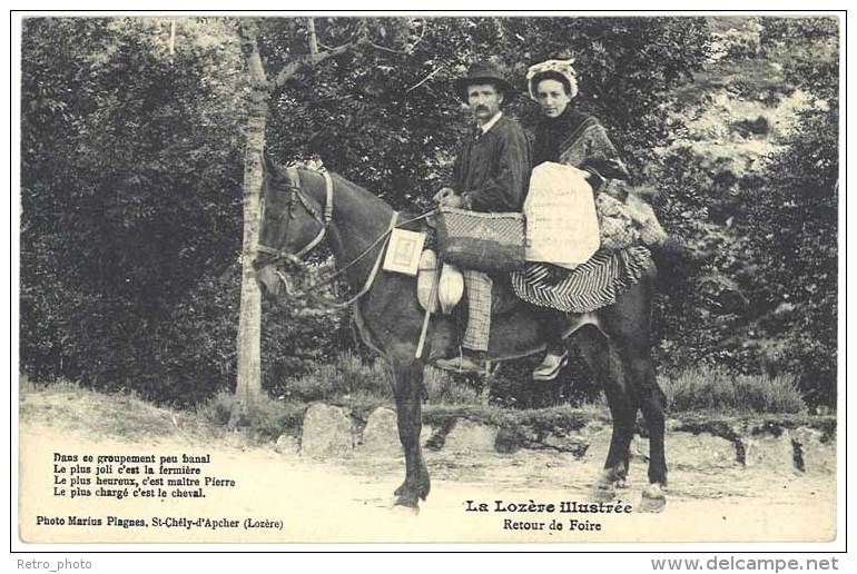 La Lozère Illustrée - Retour De Foire - Autres & Non Classés