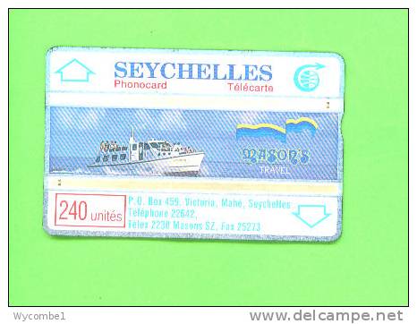 SEYCHELLES - Optical Phonecard/Ferry Boat - Seychellen