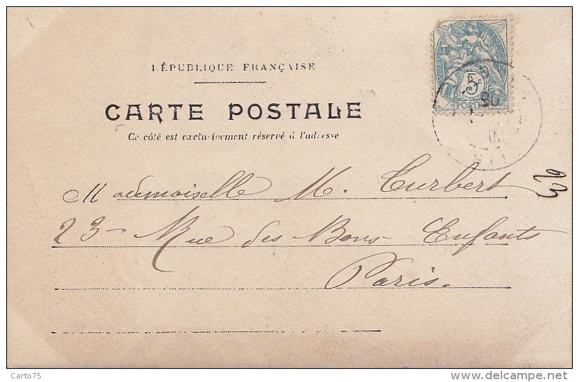 Commerce - Carte-Photo -  Magasin Chaussures - Maison Mauclair - A Situer - Negozi