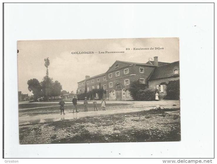 COLLONGES (LES PREMIERES) LES PROMENADES 69 ENVIRONS DE DIJON (ENFANTS) - Autres & Non Classés