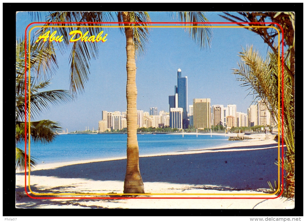 Abu Dhabi / Postcard Ciruclated - Emirats Arabes Unis