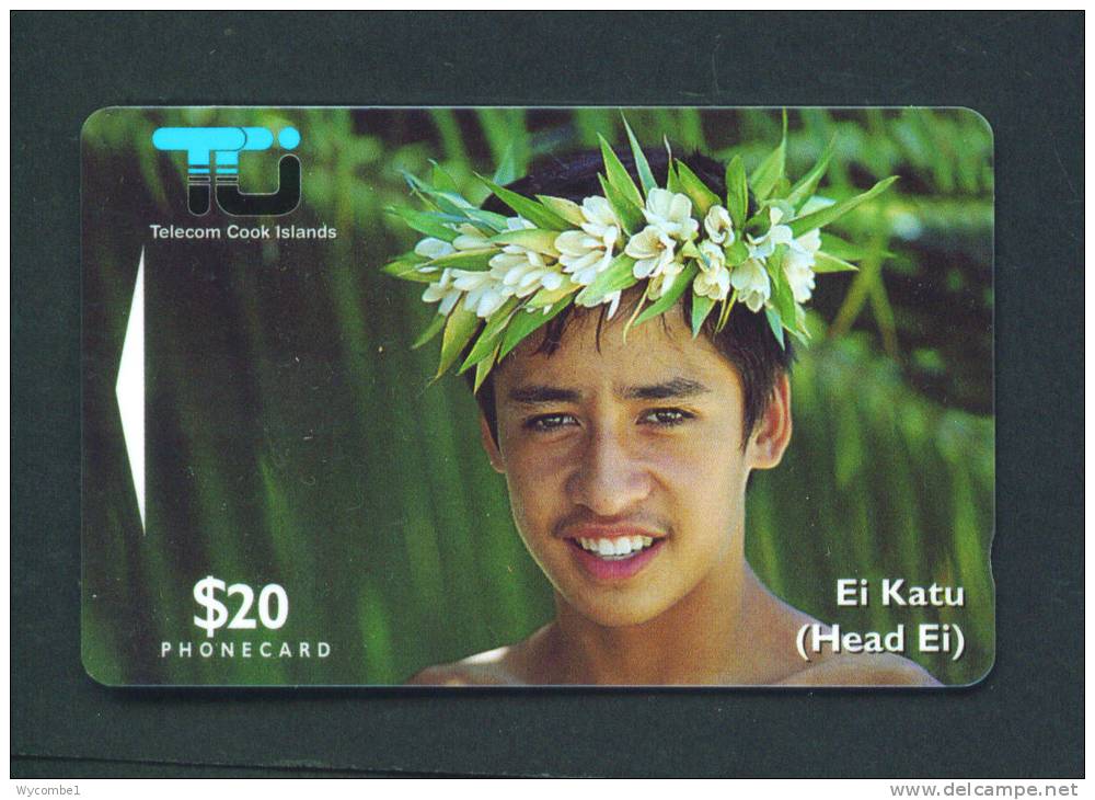 COOK ISLANDS  -  Magnetic Phonecard As Scan - Islas Cook