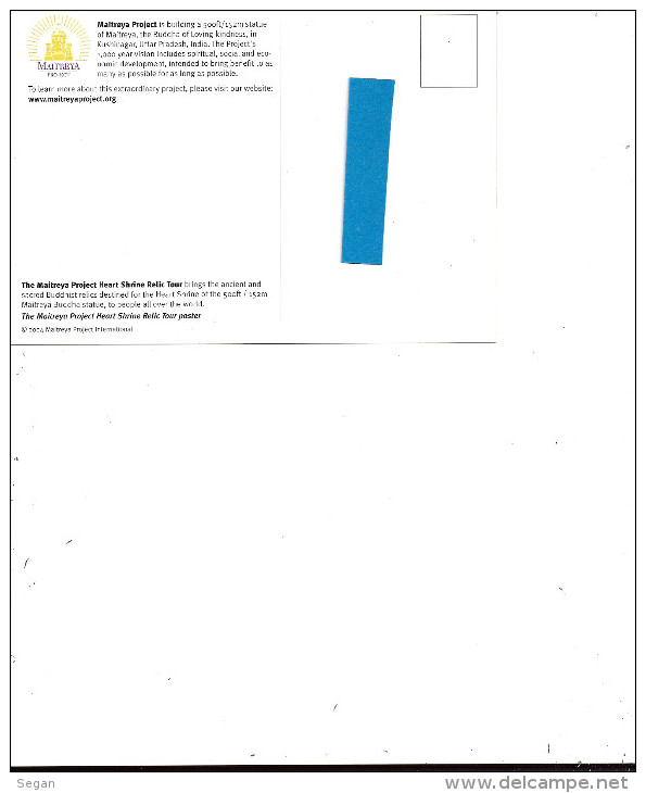 BOUDDHISME   VOIR VERSO DE LA CARTE  BEL ETAT - Buddismo