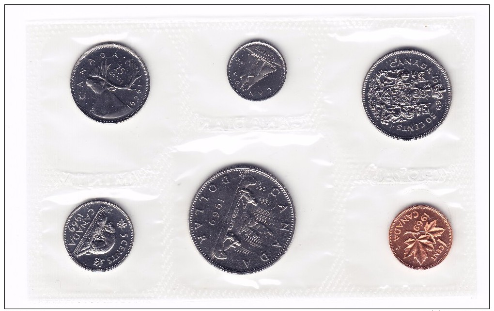 1969 Canada Uncirculated Mint Set - Canada