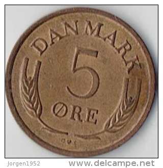 5 ØRE FROM 1968 - Denmark