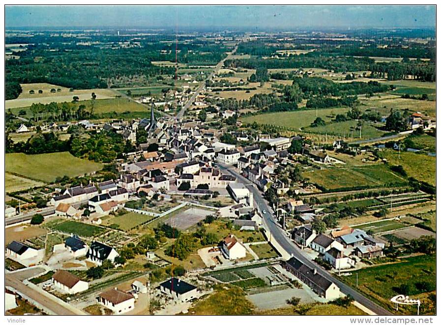 Réf : T 15 - 5228 : VUE AERIENNE DE CLERE LES PINS - Cléré-les-Pins