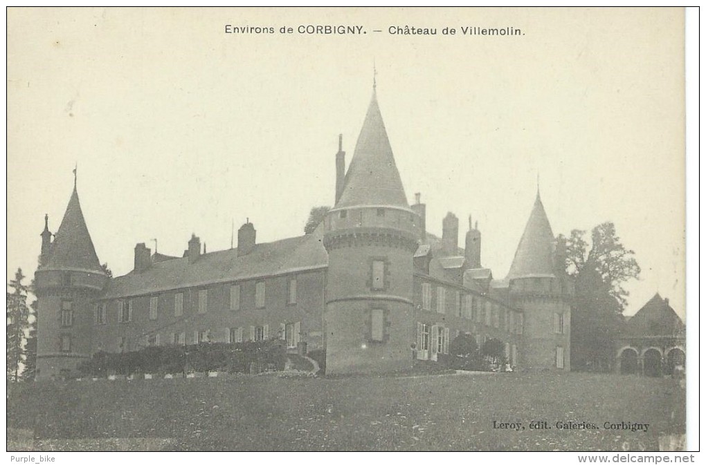 58 Nièvre Environs De Corbigny Château De Villemolin TBE - Autres & Non Classés