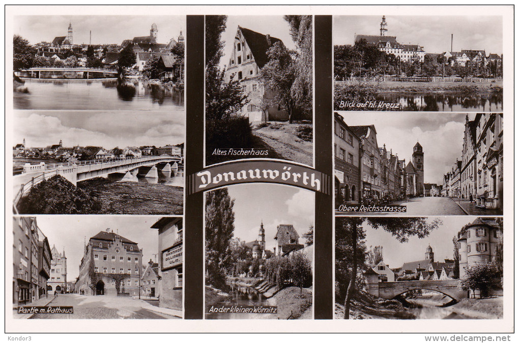 Donauwörth. Mehrbildkarte - Donauwoerth