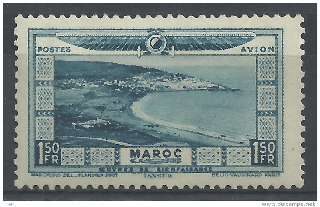 French Morocco, Tangier, 1928, MH Gum Defaults Airmail - Airmail