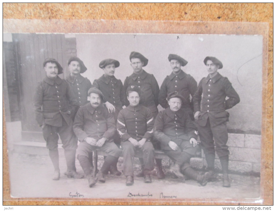 CARTE PHOTO ALBERTVILLE MILITAIRES - Albertville