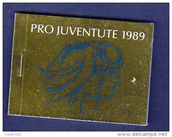 Schweiz **  0-86 Markenheft Pro Juventute 1989 Postpreis 9,00 CHF - Booklets