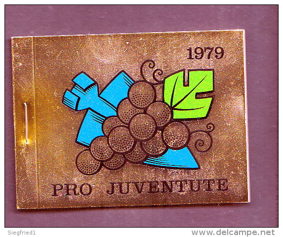 Schweiz **  0-73   Markenheft Pro Juventute 1979 Postpreis 7,80 CHF - Carnets