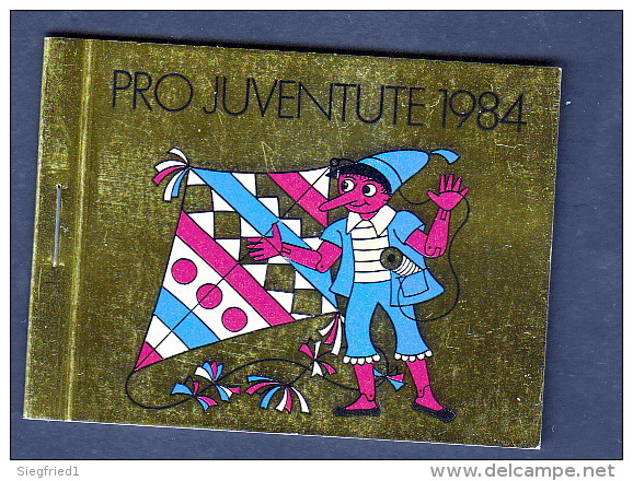 Schweiz **  0-79   Markenheft Pro Juventute 1984 Postpreis  11,00 CHF - Carnets