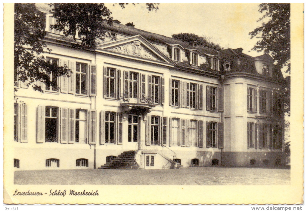 5090 LEVERKUSEN - ALKENRATH, Schloß Morsbroich, 1959 - Leverkusen