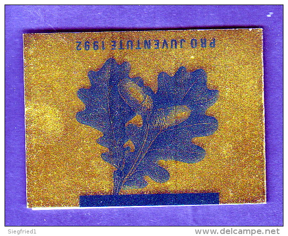 Schweiz **  0-93    Markenheft Pro Juventute 1992  Postpreis   8,50 CHF - Booklets