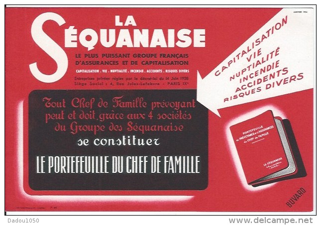 La Séquanaise 1954 - Bank & Versicherung