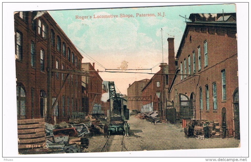 US-669     PATERSON : Roger´s Locomotive Shops - Paterson