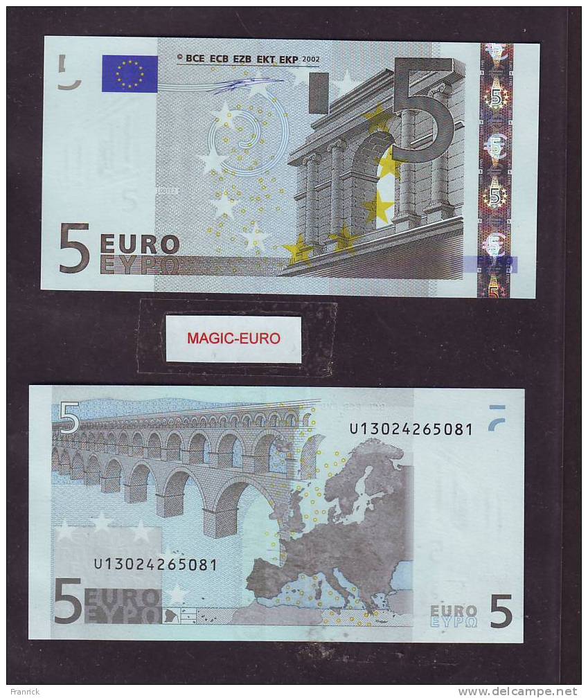 FRANCE BILLET 5 EURO PREMIERE SIGNATURE Dr DUISSENBERG - 5 Euro