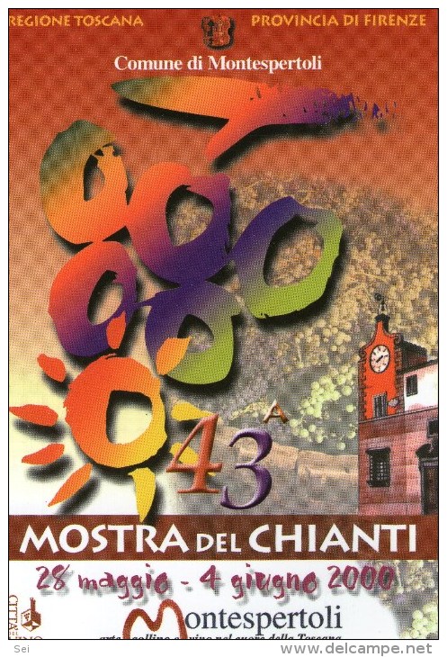 A 3633  -  Bevande Vino Chianti Montespertoli - Fairs