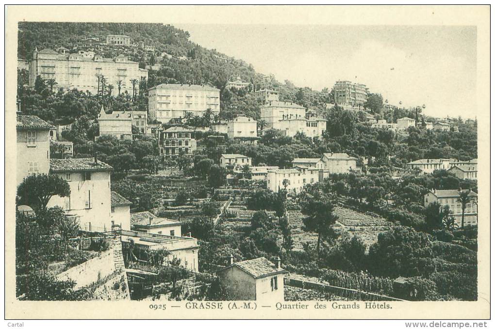 06 - GRASSE - Quartier Des Grands Hôtels - Grasse