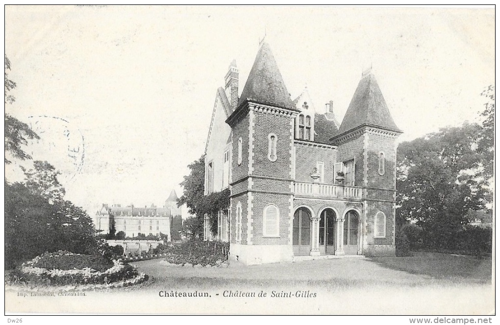 Chateaudun - Château De Saint-Gilles - Edition Laussedat - Carte Dos Simple Non Circulée - Chateaudun