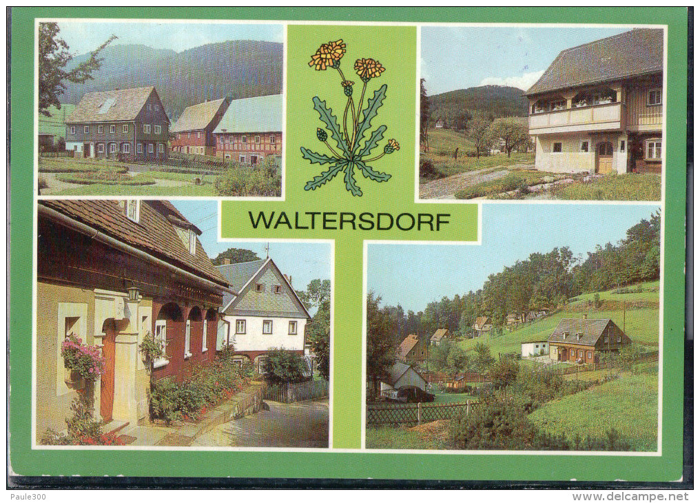 Großschönau - Waltersdorf - Mehrbildkarte - Zittauer Gebirge - Grossschoenau (Sachsen)