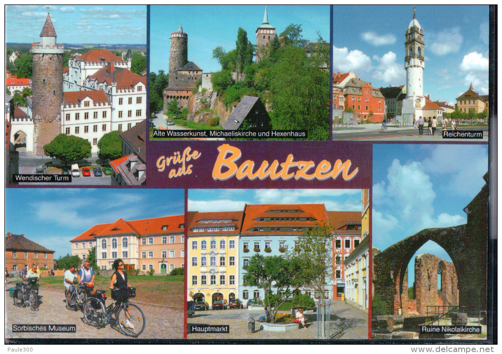 Grüße Aus Bautzen - Mehrbildkarte - Bautzen